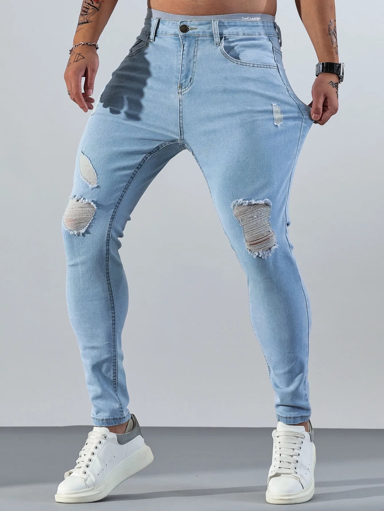 Cropped Jeans