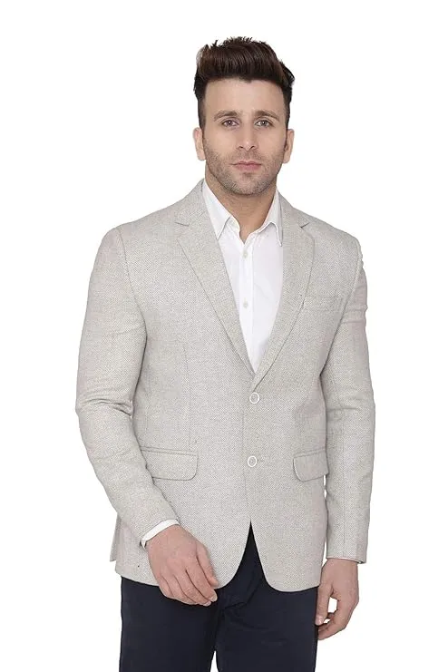 WINTAGE Men Regular Fit Blazer